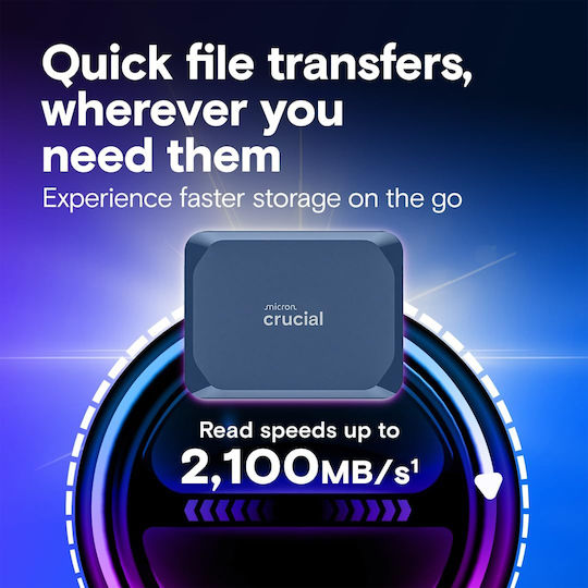 X10 USB-A 3.2 Externe Festplatte 2TB 2.5" Blaue