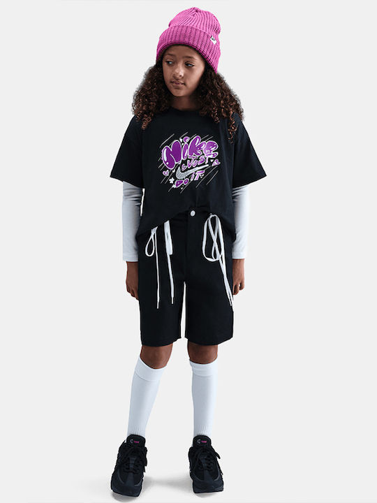 Kids' T-shirt Black Sportswear