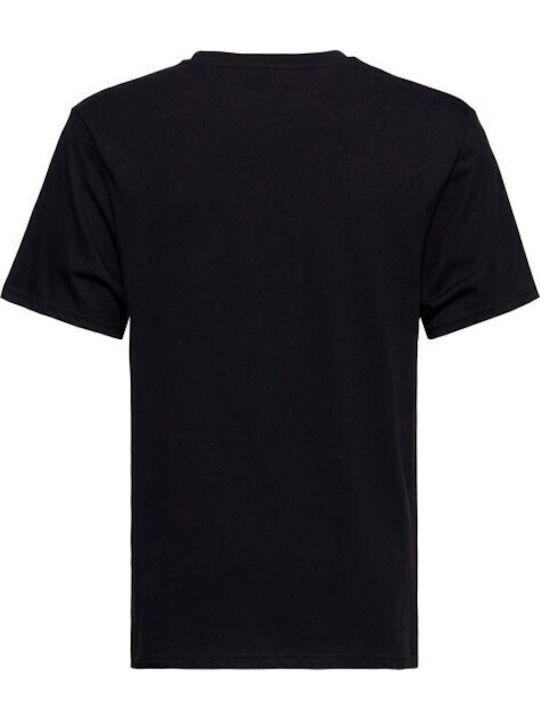 Kurzärmliges King Kerosin Red Baron Roadkiller T-Shirt Schwarz
