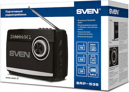 Sven SRP-535 mit USB Schwarz