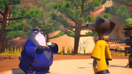 Samurai Academy: Paws of Fury Switch Game