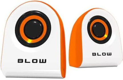 Blow MS-25 Ηχεία Υπολογιστή 2.0 με Ισχύ 6W σε Πορτοκαλί Χρώμα
