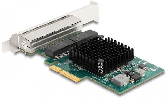 DeLock Ενσύρματη Κάρτα Δικτύου Ethernet PCI-e