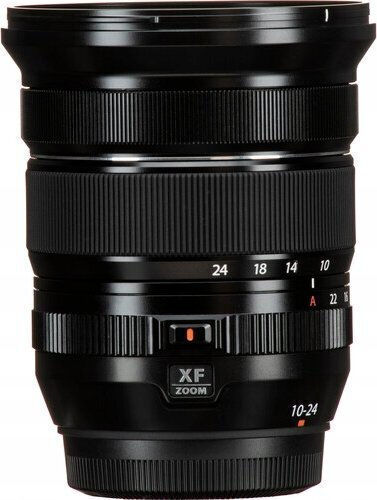 Crop Camera Lens XF 10-24mm f4 R OIS WR Wide Angle for  X Mount Black