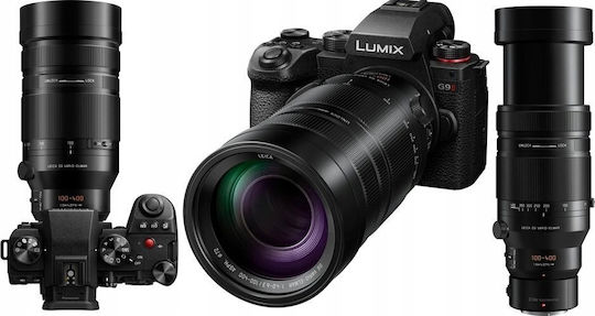 Panasonic Cadru complet Obiectiv Foto Leica DG Vario-Elmar 100-400mm f/4-6.3 II ASPH. POWER O.I.S. Teleobiectiv pentru Montura Micro Patru Treimi (MFT) Black