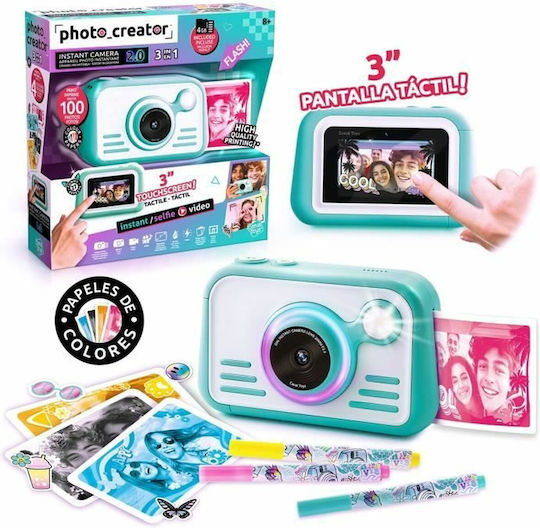Studio Creator Kinderkamera 32MP mit Thermodruck Schwarz