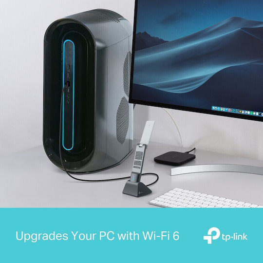 Мрежов адаптер Tp-link Archer Tx50uh 3000 Mbps Безжичен Ax Usb 3.0 2 вътрешни антени