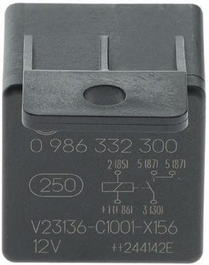 Relay Power Supply Current Bosch 0 986 332 300