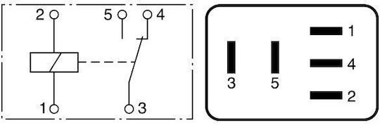 Relay Power Supply Current Bosch 0 986 332 021