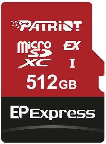 Patriot microSDXC 512GB Clasa 10 U3