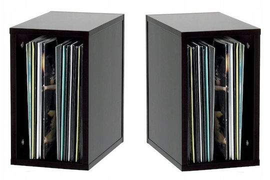 Glorious Record Box 55 Vinyl Stand Black