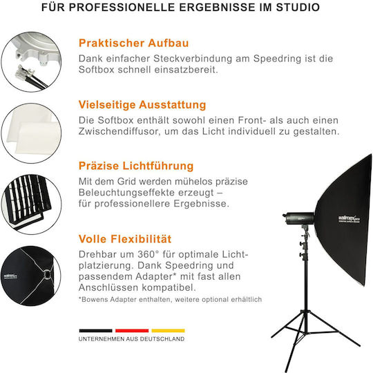 Walimex Pro Softbox Essential 80x120