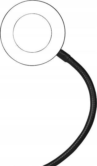 LogiLink Ring Light with Desktop Stand and Mobile Phone Holder