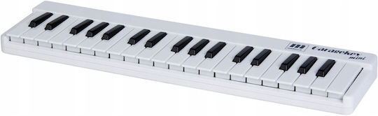 Miditech Midi Keyboard Garagekey Mini με 37 Πλήκτρα Λευκό