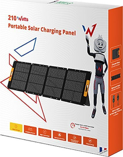 Wonder Wonder WS210 MC4 Foldable Solar Panel Charger 210W for Portable Devices