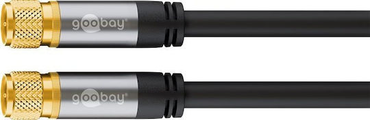 Goobay Καλώδιο До Сателитен F-Connector мъжки - Мъжки F-конектор 10м (70678)