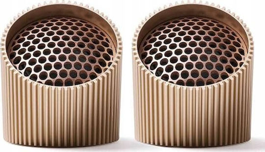 Lexon Design Ray TWS Bluetooth Speaker 6W with Battery Life up to 6 hours Gold