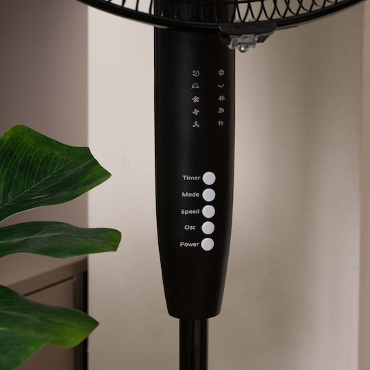 Morris Pedestal Fan 50W 40cm Diameter with Remote Control White