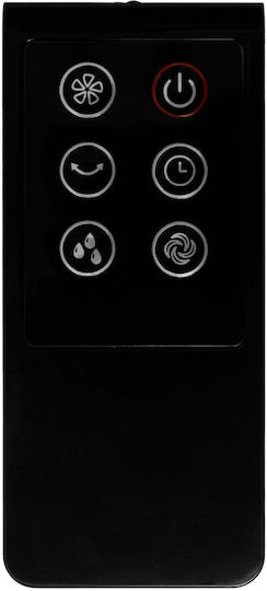 Morris Ventilator Cu Ceață De Apă Putere 95W Diametru Ventilator 40cm Cu Telecomandă Negru