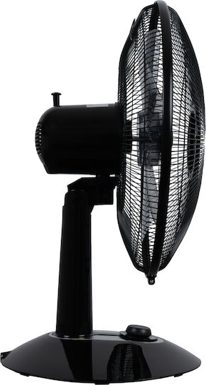 Morris Επιτραπέζιος Ανεμιστήρας 60W Διαμέτρου 40cm Μαύρος