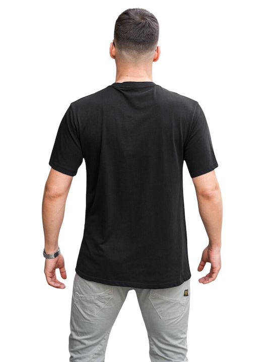 T-shirt Μαυρο