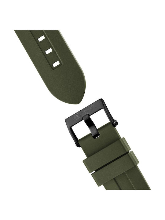 Ingersoll Men's Watch Automatic with Green Rubber Strap