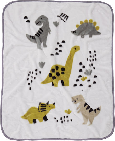 Das Home Decke Kinderbett Samt Mehrfarbig 110x140cm