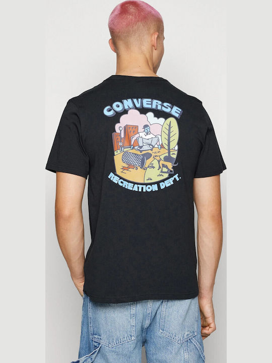 T-shirt Μαύρο