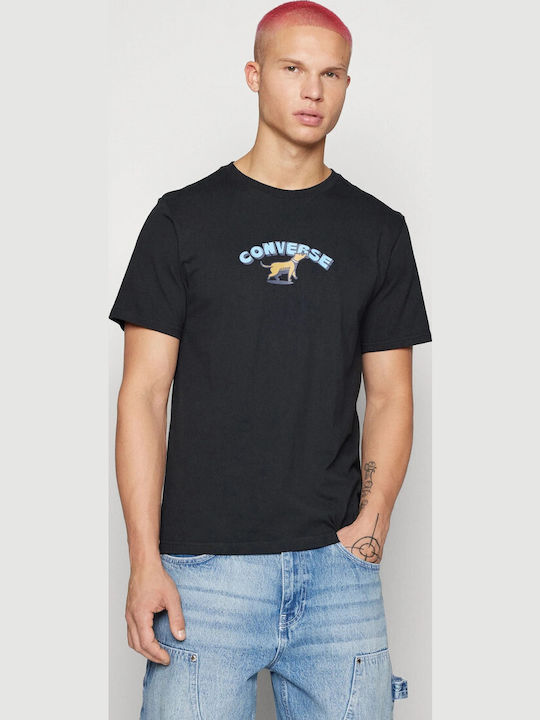 T-shirt Μαύρο