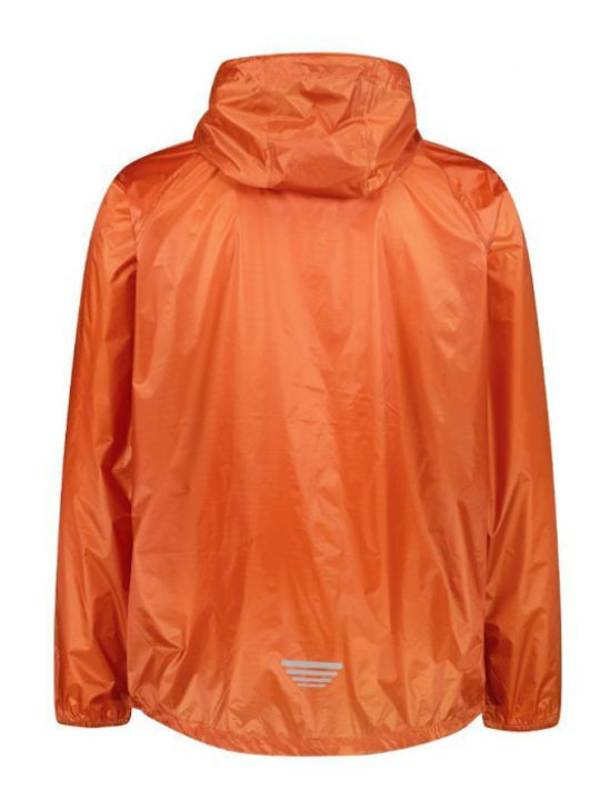 Herren Jacken Wasserdicht und Winddicht Orange