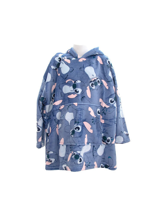 Disney Blanket Fleece Lilo & Stitch Blue 75x60cm