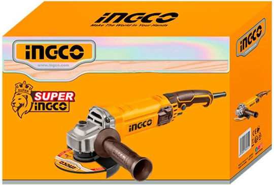 Ingco AG1100385E Grinder 125mm Electric 1100W with Speed Control