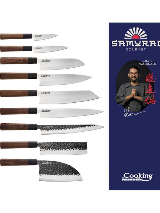 Heinner Knife Nakiri from Stainless Steel 18cm