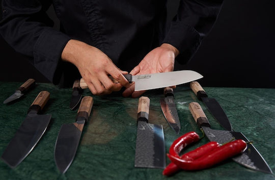Heinner Rikito Watanabe Μαχαίρι Santoku από Ανοξείδωτο Ατσάλι 18cm