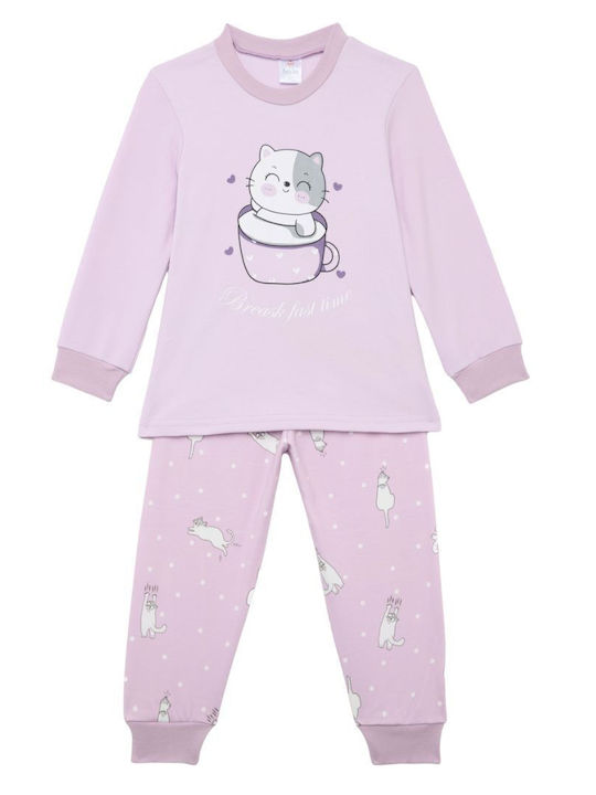 Pretty Baby Pijamale Copii Iarna Lila