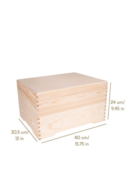 Creative Cutie Decorativă Lemn 40x30.5x24cm