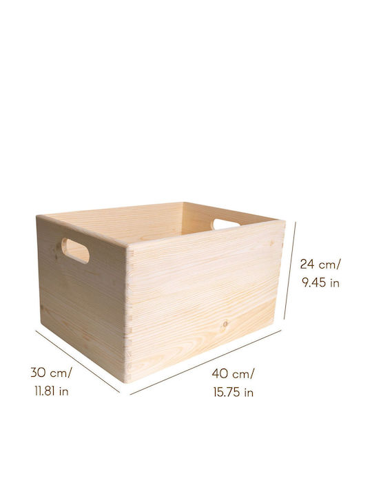 Creative Dekorative Box Hölzernes 39x29x23cm