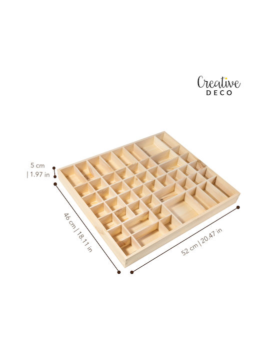 Ράφι Deco Μπεζ 52x46x5εκ.