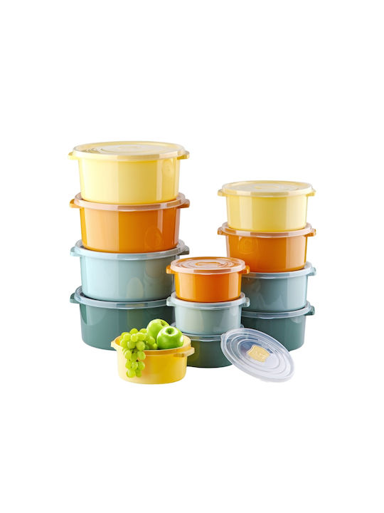 GinzaMaison Set Mittagsboxen Kunststoff 12 Stück