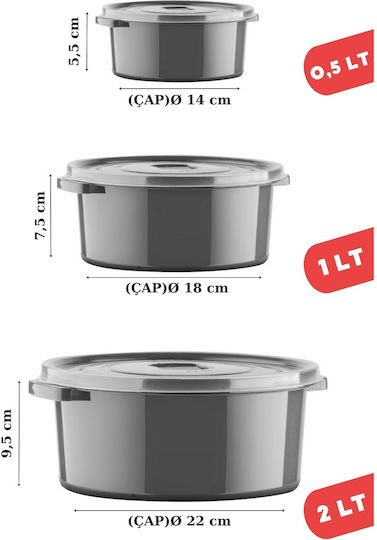 GinzaMaison Set Kunststoff Mittagsboxen 12 Stück
