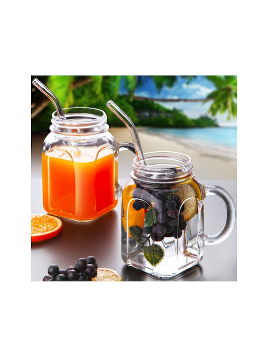 Set Pahare Pentru Bere / Cafea / Cafea Grecească Freddo / Pentru Apă Din Sticlă 450ml 2 Bucăți
