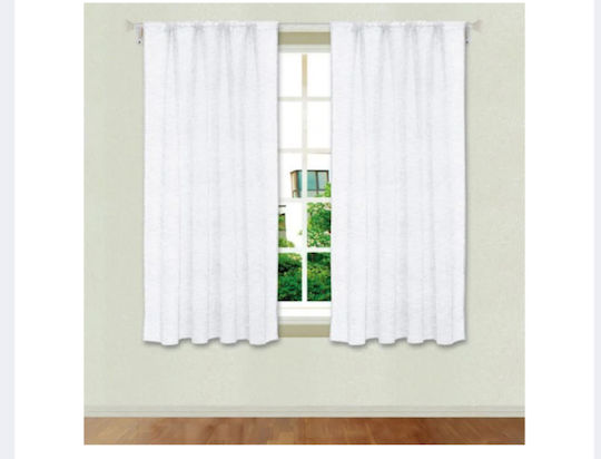 Homestyle Curtain with Pencil Pleat Off White 140x260cm