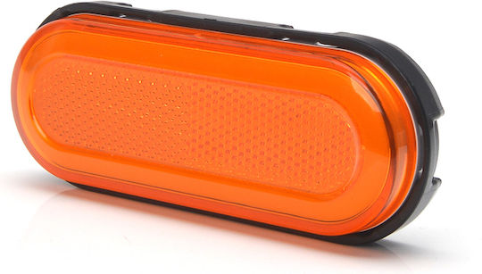 Lumină de poziție LED 1399 W198 12v-24v Portocaliu Was