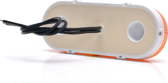 Lumină de poziție LED 1399 W198 12v-24v Portocaliu Was