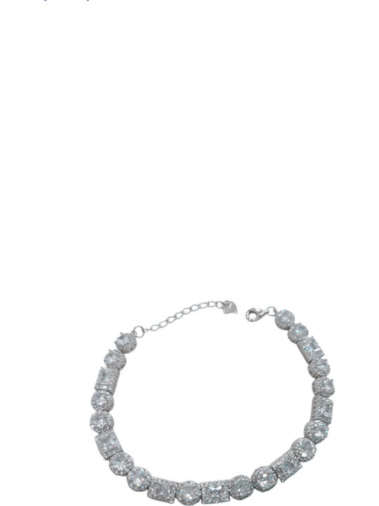 Damentäuber Armband Aus Silber Mit Zirkon Silver 925