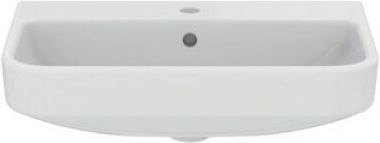 Ideal Standard I.life Space Επιτοίχιος Κρεμαστός / Επικαθήμενος Νιπτήρας Πορσελάνης 60x38x15cm Λευκό Ideal Standard I.life Space Επιτοίχιος Κρεμαστός / Επικαθήμενος Νιπτήρας Πορσελάνης 60x38x15cm Λευκό