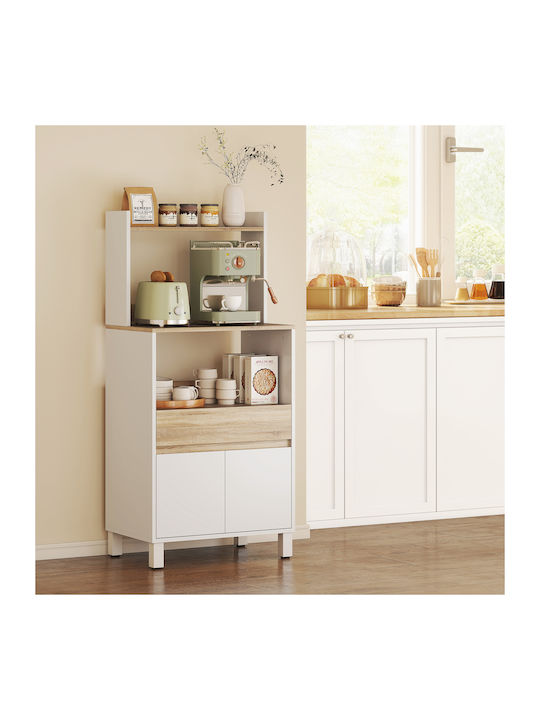 Unterschrank für Ofen White 60x40x131cm