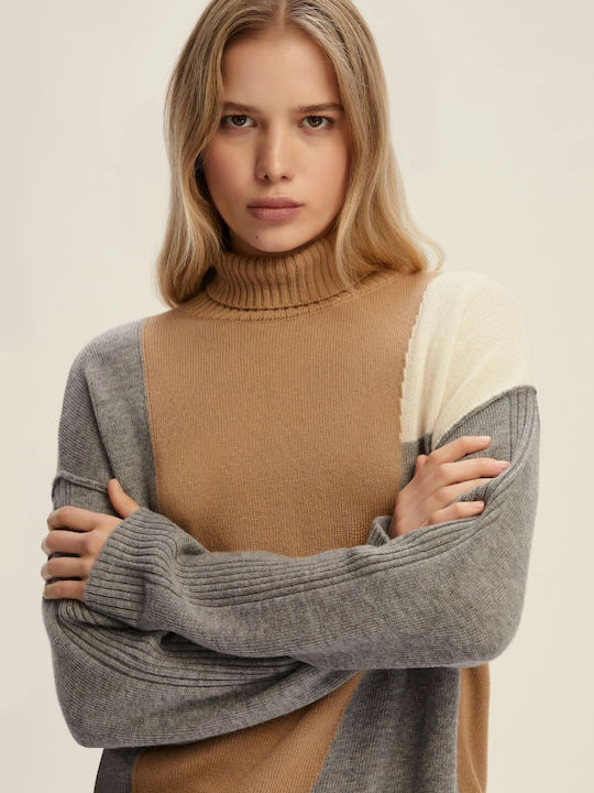 Damen Pullover Camel