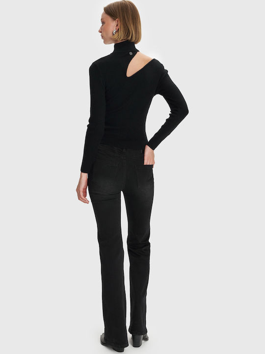 Damen Pullover Black