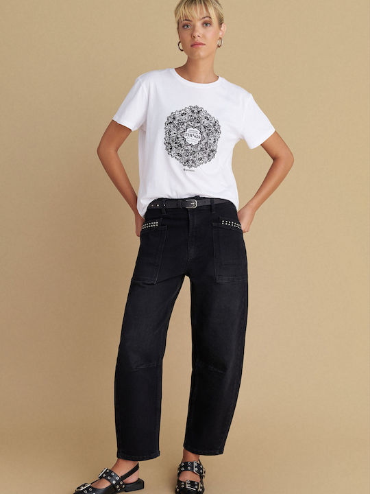 Tricou Damă Alb